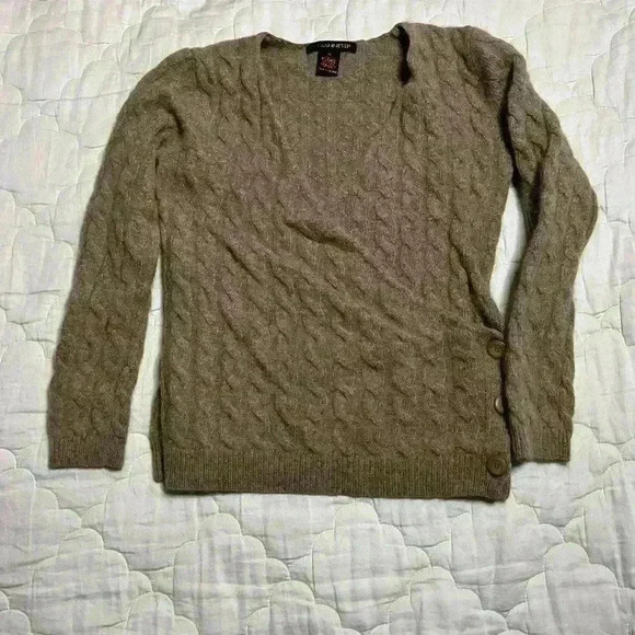 A. Gianetti Lambs  wool size small ballerina sweater - Picture 2 of 8